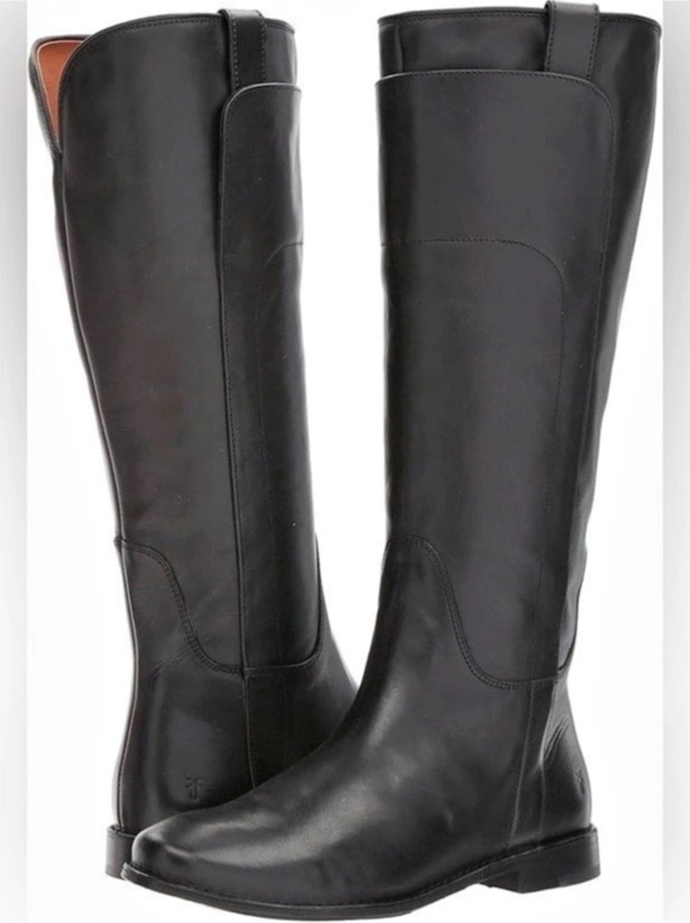 Frye Paige 9R Black Leather Over-the-Knee Boots US 9